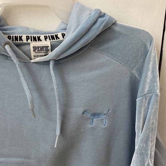 PINK Velour Sweatshirt - Picture 2 of 6